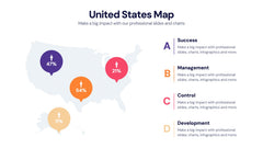 United States Maps Infographics
