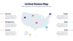 United States Maps Infographics slide 5