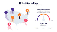 United States Maps Infographics slide 9