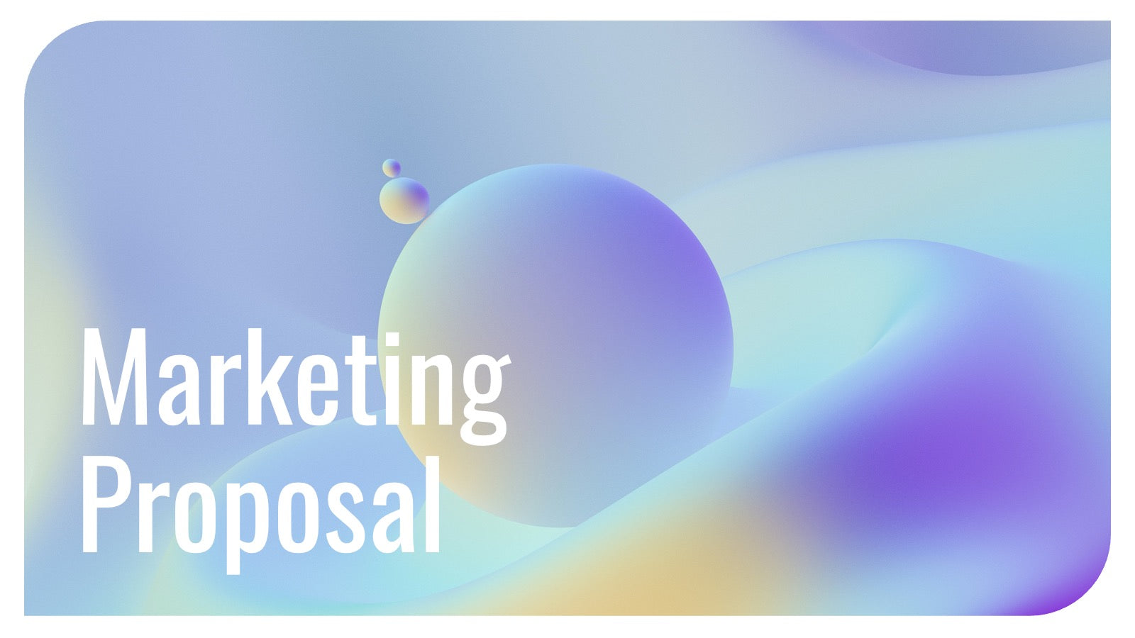 Utopia Marketing Proposal Template Presentation