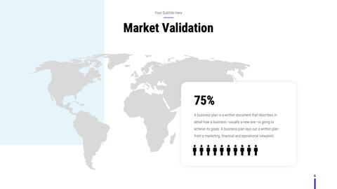 Validation Startup Presentation Template
