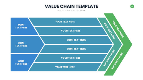 Value Chain Infographics for Strategy & Operations