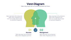 Venn Diagrams Infographics slide 19