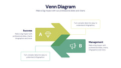 Venn Diagrams Infographics slide 7