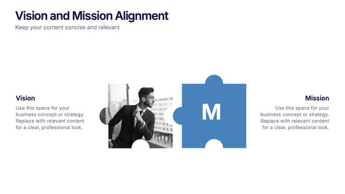 Vision and Mission Alignment Presentation slide 2