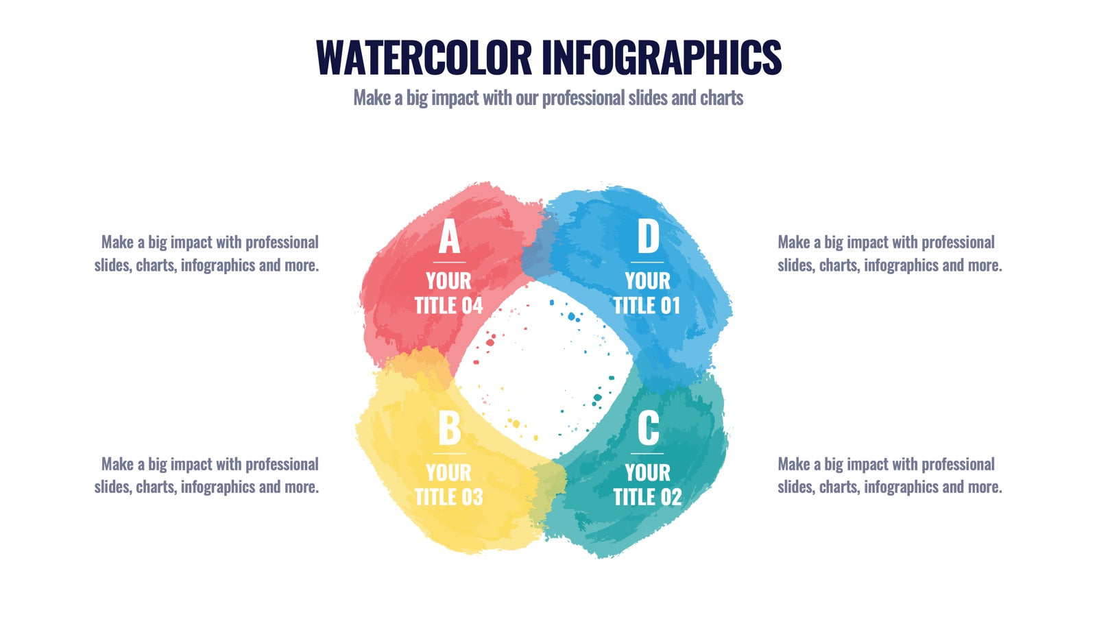 Watercolor Infographics