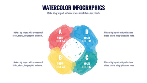 Watercolor Infographics
