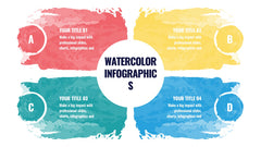 Watercolor Infographics slide 17