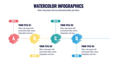 Watercolor Infographics slide 18