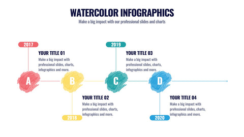 Watercolor Infographics