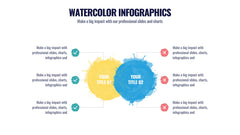 Watercolor Infographics slide 28