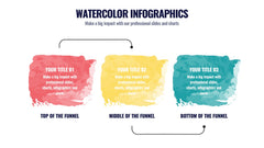 Watercolor Infographics slide 29