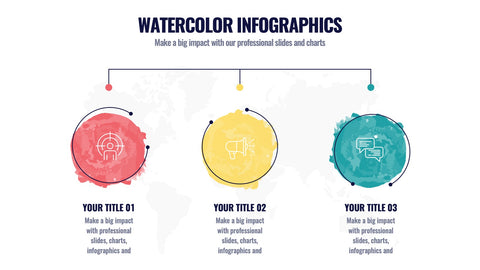 Watercolor Infographics