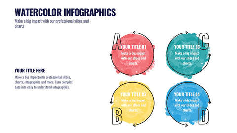 Watercolor Infographics