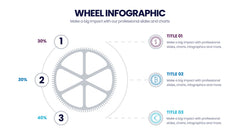 Wheel Infographics slide 2