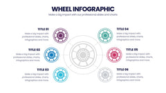 Wheel Infographics slide 3