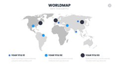 World Map Infographics slide 8