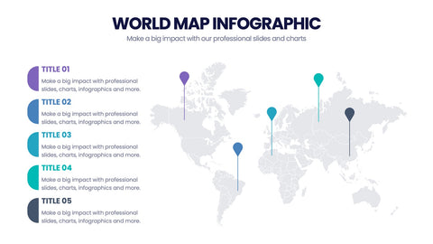 World Map Infographics