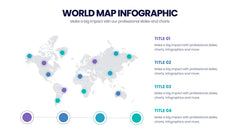 World Map Infographics slide 16