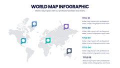 World Map Infographics slide 18