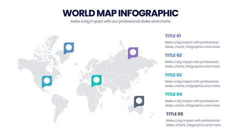 World Map Infographics