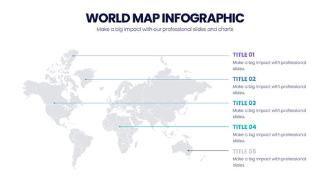 World Map Infographics