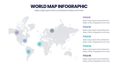 World Map Infographics