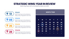 Year In Review Infographics slide 12