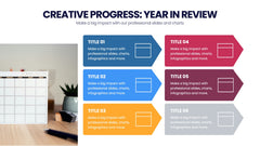 Year In Review Infographics slide 14