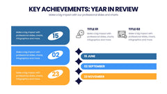 Year In Review Infographics slide 2