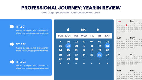 Year In Review Infographics