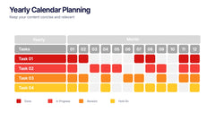 Yearly Calendar Planning Presentation