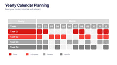 Yearly Calendar Planning Presentation slide 3