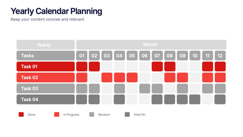 Yearly Calendar Planning Presentation
