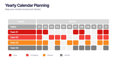 Yearly Calendar Planning Presentation