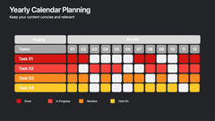 Yearly Calendar Planning Presentation slide 5
