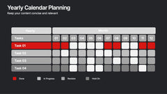 Yearly Calendar Planning Presentation slide 6