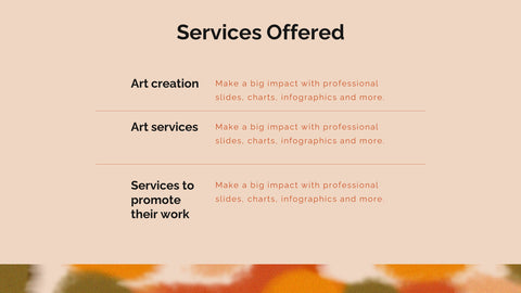 Zenith Artist Portfolio Presentation