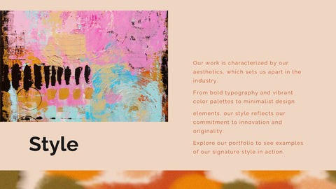 Zenith Artist Portfolio Presentation