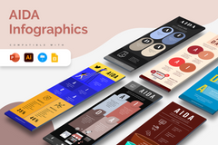 Vertical Infographic Templates Bundle