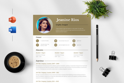 Chloe - Resume Template