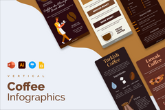 Vertical Infographic Templates Bundle