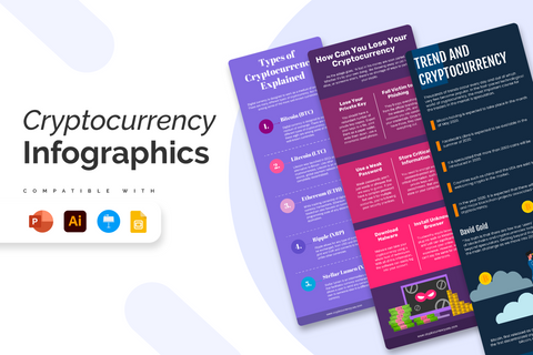 Vertical Infographic Templates Bundle