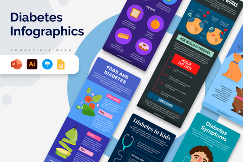 Vertical Infographic Templates Bundle