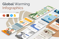 Vertical Infographic Templates Bundle