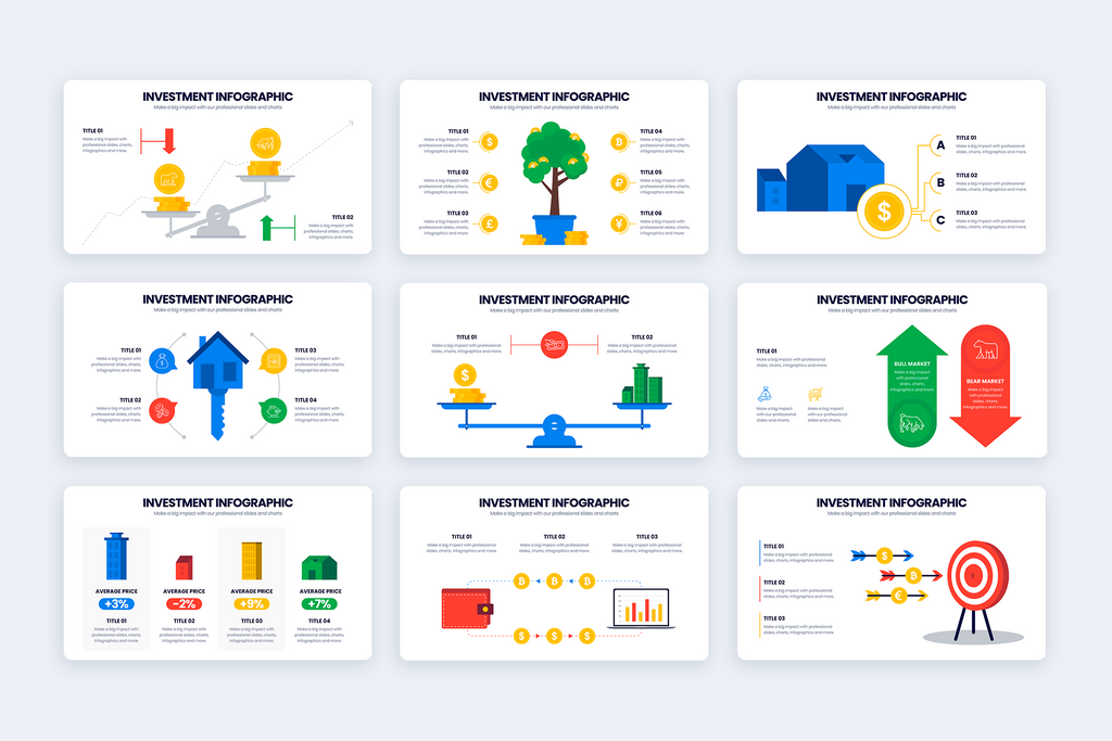Investment Infographic Templates