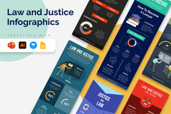 Vertical Infographic Templates Bundle