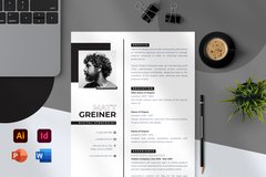 Lean Resume + Cover Letter Template