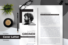 Lean Resume + Cover Letter Template