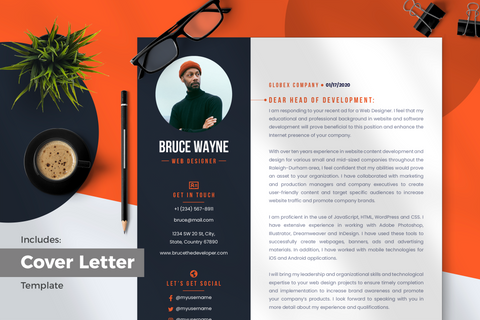 Leo Resume + Cover Letter Template